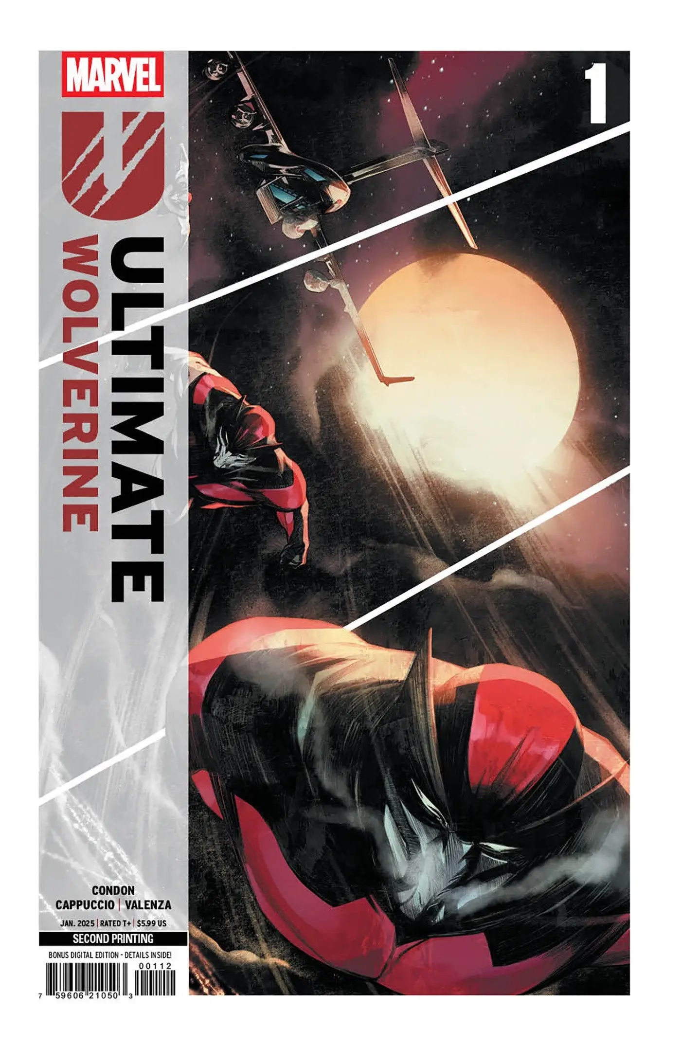 Ultimate Wolverine #1 Alessandro Cappuccio 2nd Print Variant - Comic Book