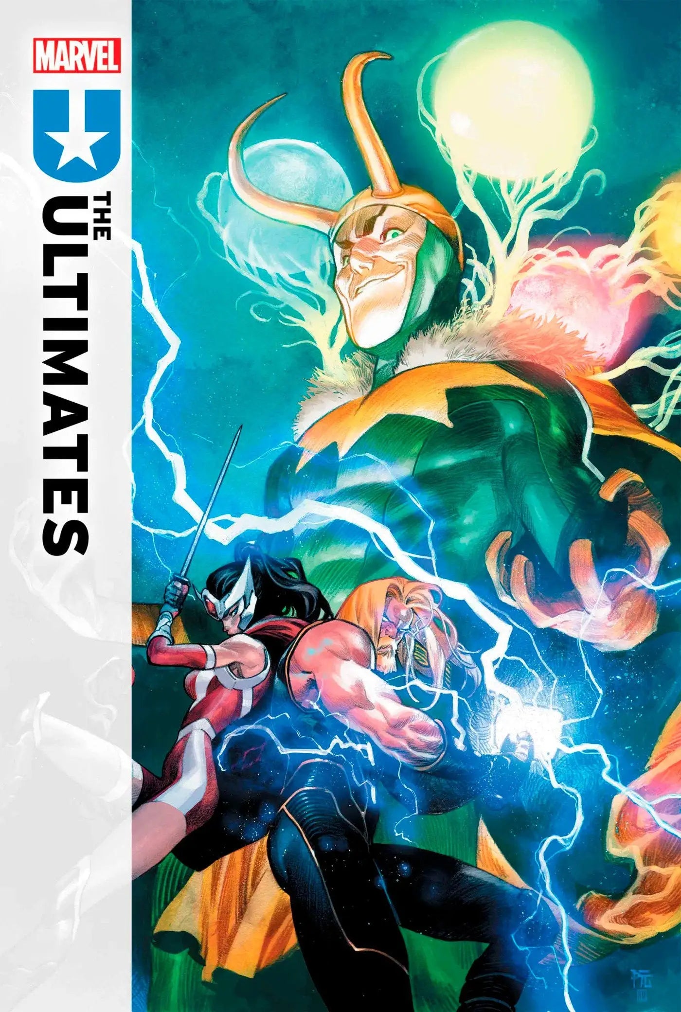 Comic book cover of Ultimates #11 featuring dynamic artwork, ideal as a trading card collectible