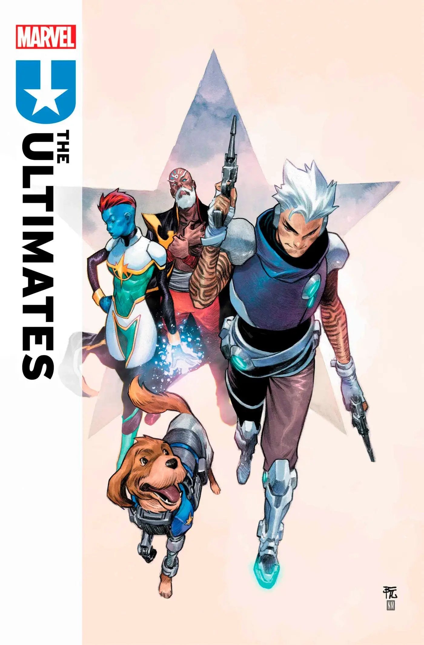 Comic book cover for Ultimates #8, ideal for collectible trading cards enthusiasts