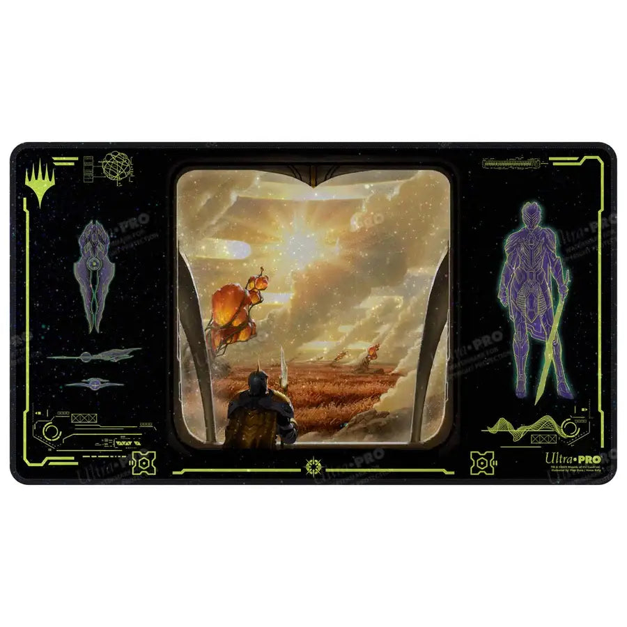 Ultra PRO Edge of Eternities Adagia Windswept Bastion HOLOFOIL® Playmat for Magic: The Gathering - Playmat