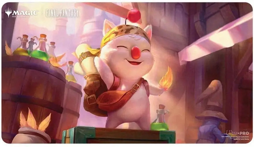 Ultra PRO: Playmat - Final Fantasy (Stiltzkin Moogle Merchant) - Card Supplies