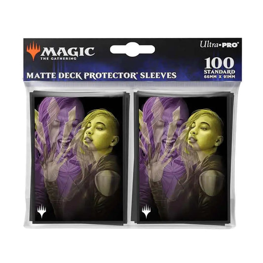 Ultra PRO: Standard 100ct Sleeves - Duskmourn (Alt Art Key Character Mythic 3 - Niko Light of Hope - Double Exposure
