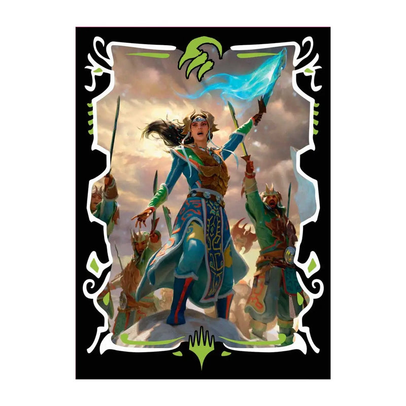 Magic: The Gathering card in Ultra PRO deck protector sleeves for Tarkir: Dragonstorm