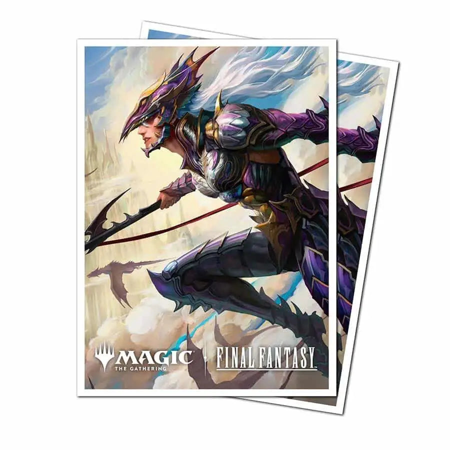Ultra PRO: Standard 105ct Sleeves (APEX) - MTG Universes Beyond: Final Fantasy (Kain Traitorous Dragoon) - Gaming