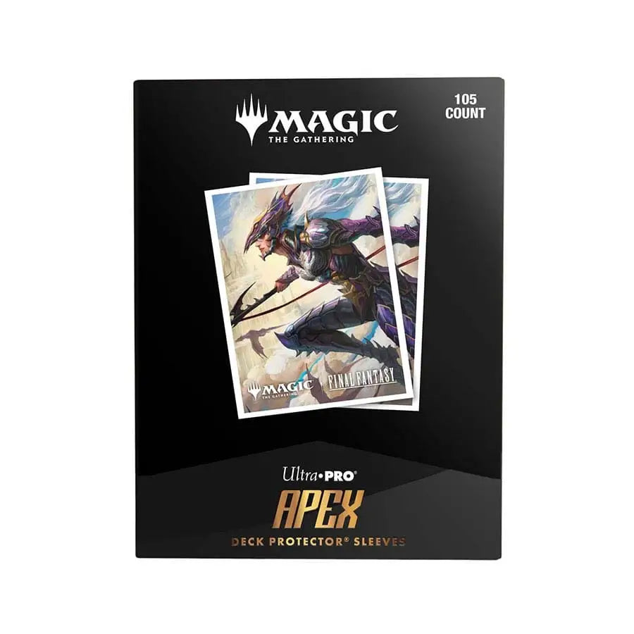 Ultra PRO: Standard 105ct Sleeves (APEX) - MTG Universes Beyond: Final Fantasy (Kain Traitorous Dragoon) - Gaming