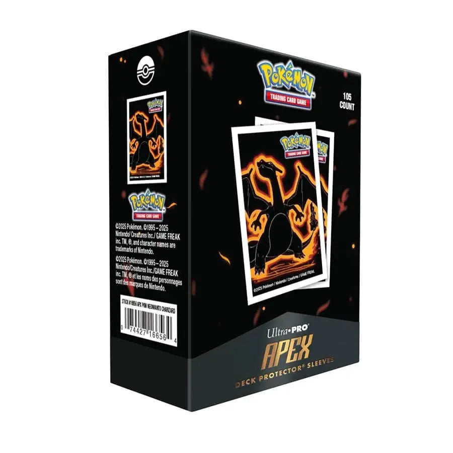 Ultra PRO: Standard 105ct Sleeves (APEX) - Pokemon (Charizard) - Card Supplies