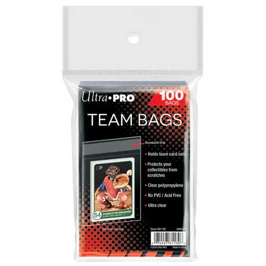 Ultra PRO Team Bags - 100 Count Pack - Card Supplies