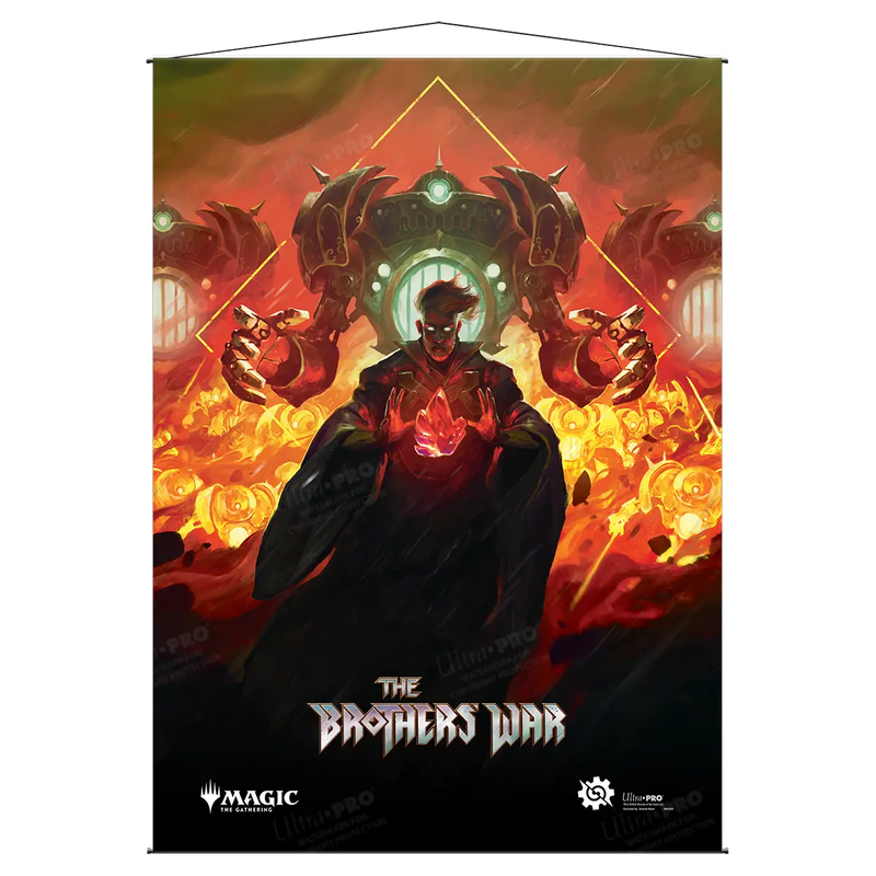 Ultra PRO: Wall Scroll - Brothers War (Set Booster Artwork) - New - Wall Scrolls