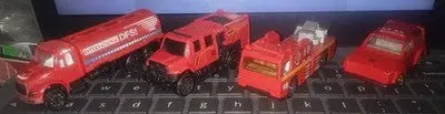 Unbranded Fire Vehicle/Truck Lot Of 4 Pre-Owned As Seen In The Pictures Used - Other