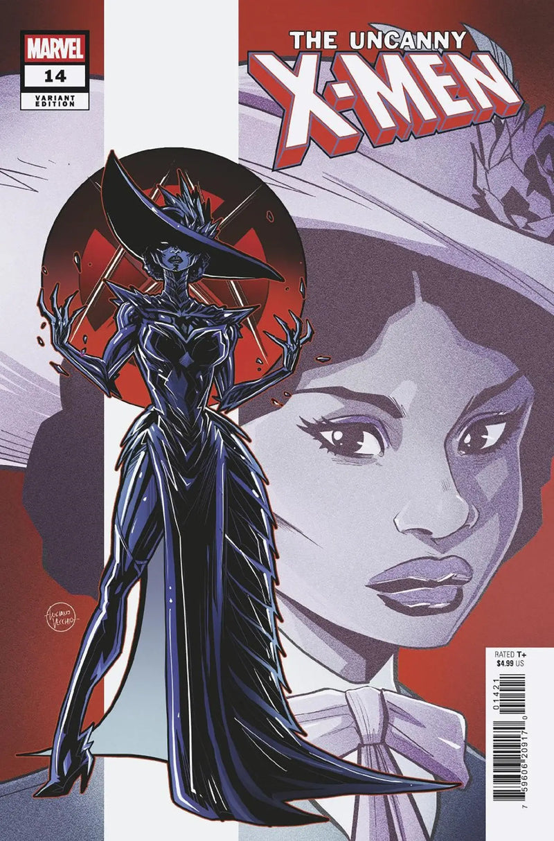 Uncanny X-Men comic book featuring Luciano Vecchio Lady Henrietta Variant cover artwork
