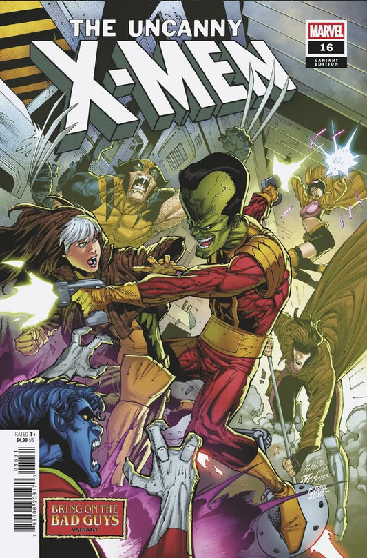 Uncanny X-Men #16 Netho Diaz Bring On The Bad Guys Variant - Comic Book