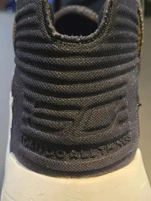 Under Armour Basketball Shoes Mens 12 SC Curry High Top Black White Used - Apparel