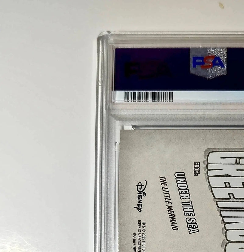 Under the Sea 2025 Topps Disney #GF-24 Greetings From The Little Mermaid PSA 9 - Non-Sports Card Single