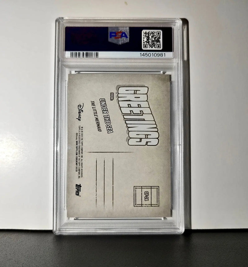 Under the Sea 2025 Topps Disney #GF-24 Greetings From The Little Mermaid PSA 10 - Non-Sports Card Single
