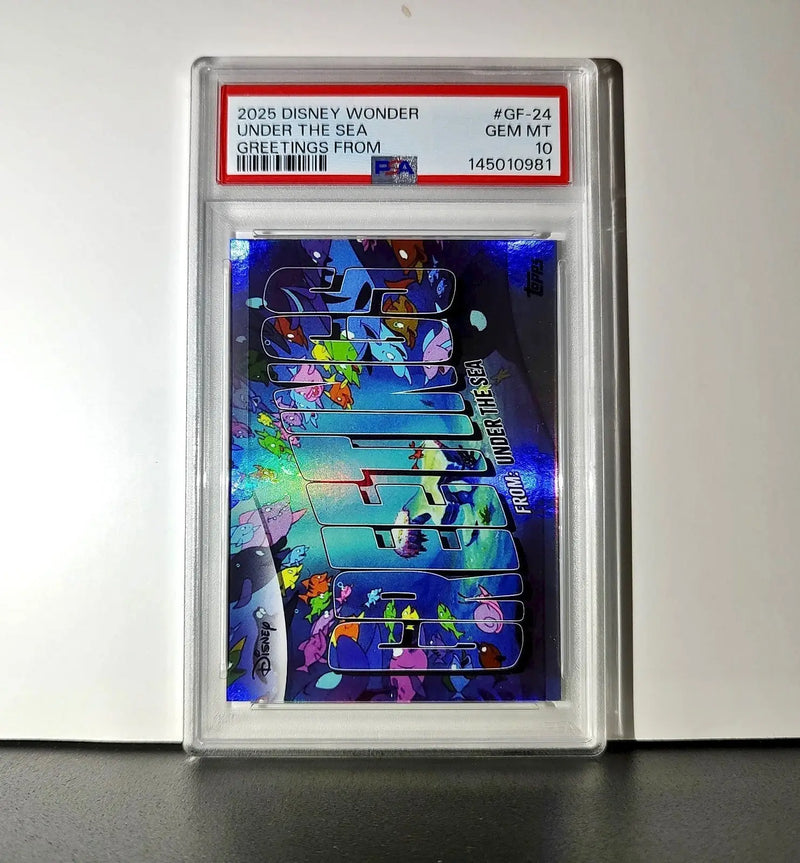 Under the Sea 2025 Topps Disney #GF-24 Greetings From The Little Mermaid PSA 10 - Non-Sports Card Single