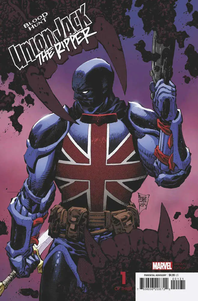 Union Jack The Ripper: Blood Hunt #1 Philip Tan Variant [Bh] - Comic Book