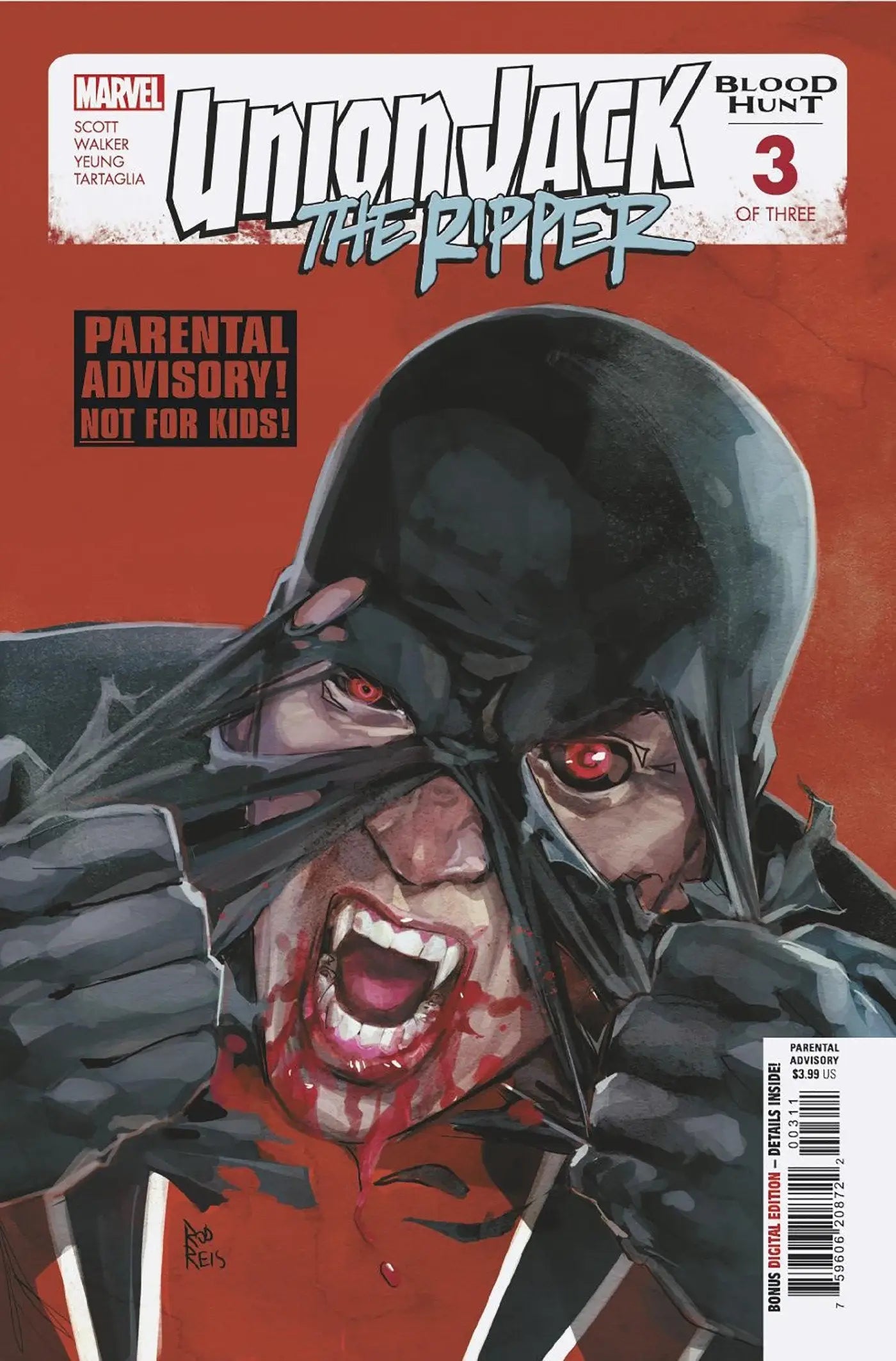 Union Jack The Ripper: Blood Hunt #3 [Bh] - Comic Book