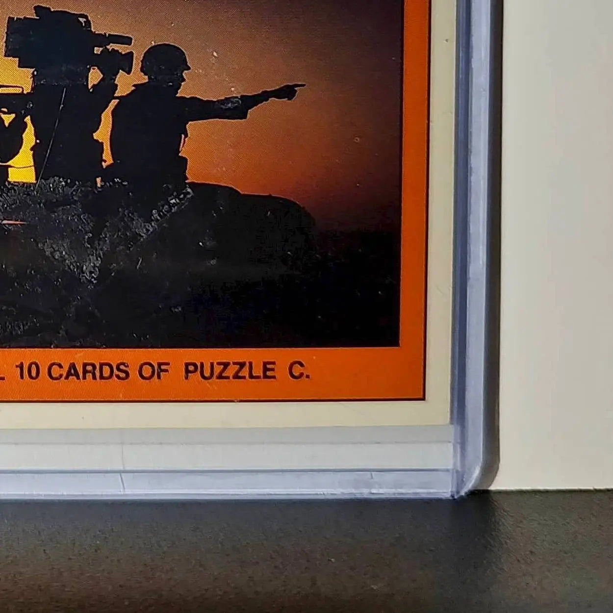 United Nations Flag 1991 Topps Desert Storm #33 Sticker Card