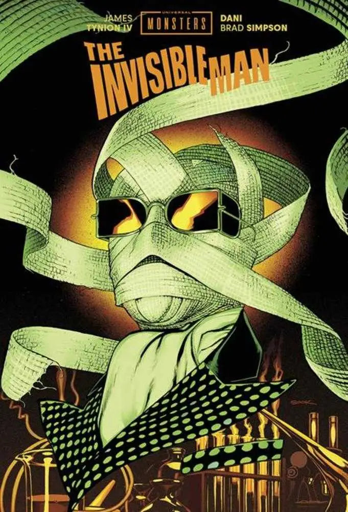 Universal Monsters The Invisible Man Hardcover Direct Market Exclusive Ryan Sook Variant - Graphic Novels