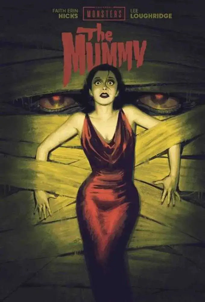 Universal Monsters The Mummy Hardcover Direct Market Exclusive David Talaski Cover - Comic Book