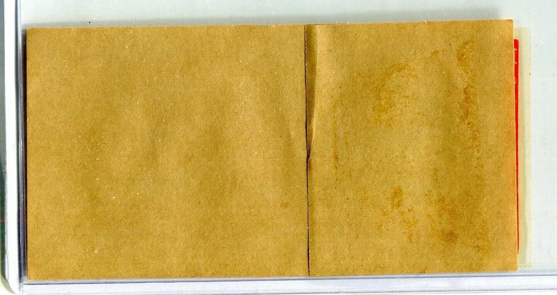 Open tan book featuring University Mississippi Rebels Topps Pennant Sticker design