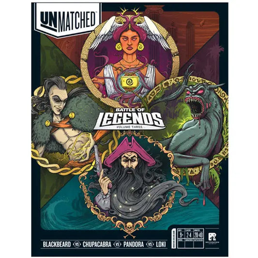 Unmatched: Battle of Legends - Volume Three - Other Games - Board Games