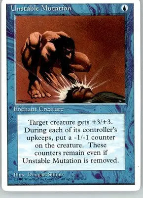 Unstable Mutation - Fourth Edition - NM Magic: The Gathering - Magic Card Single