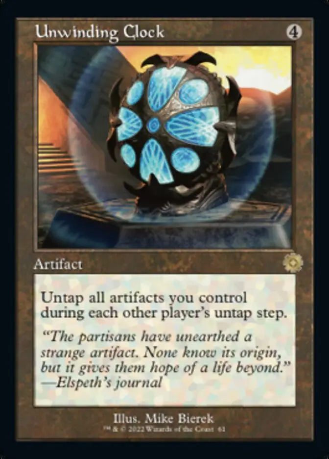 Unwinding Clock (Retro) [The Brothers’ War Retro Artifacts] - Other