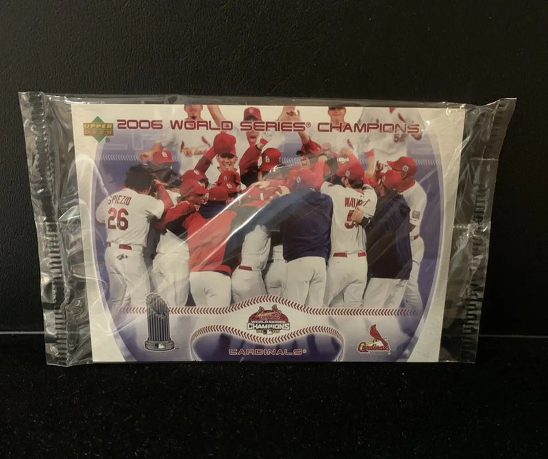 Upper Deck 2006 St. Louis Cardinals World Series Champions Team Jumbo Card WSCC - Baseball Card Single