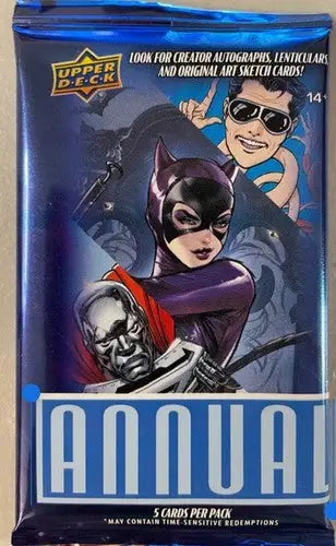 Upper Deck 2023-24 DC Annual Blaster Card Pack - DC Card Box