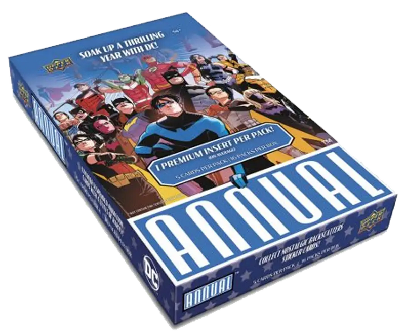 Upper Deck 2023-24 DC Annual Hobby Box - DC Card Box