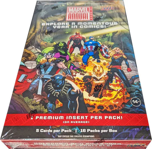 Upper Deck Marvel Annual 2020-21 Hobby Box - Marvel Card Box