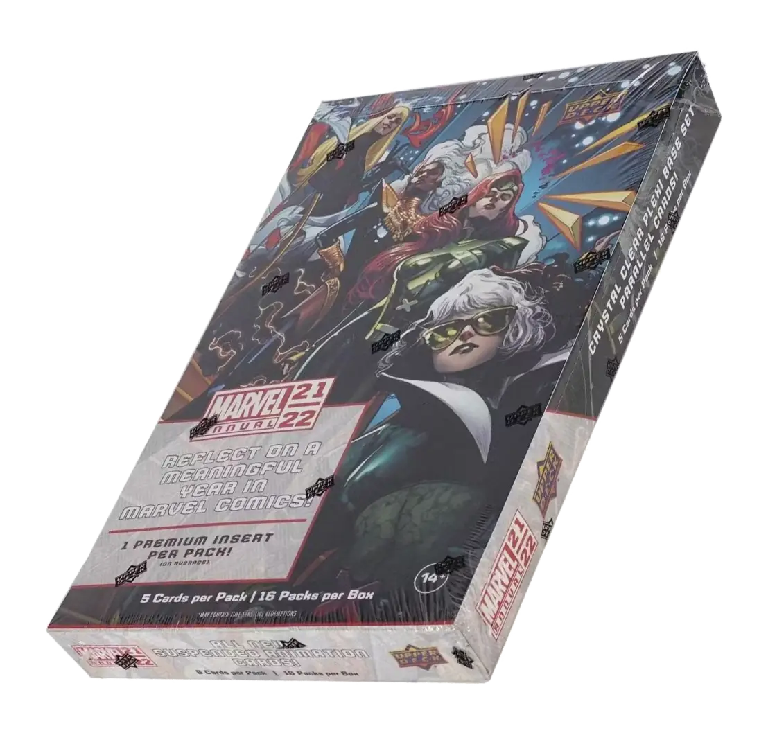 Upper Deck Marvel Annual 2021-22 Hobby Box - Non-Sport Sealed