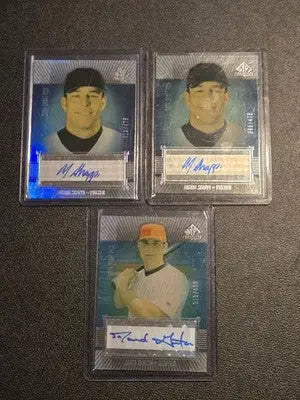 Upper Deck SP Prospects 2004 Autograph Rookie Card Lot of 3 Serial Numbered - Other