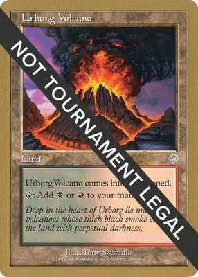 Urborg Volcano - 2001 Tom van de Logt World Championship Decks - MP Magic - Magic Card Single