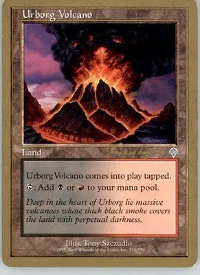 Urborg Volcano - 2001 Tom van de Logt World Championship Decks - MP Magic - Magic Card Single