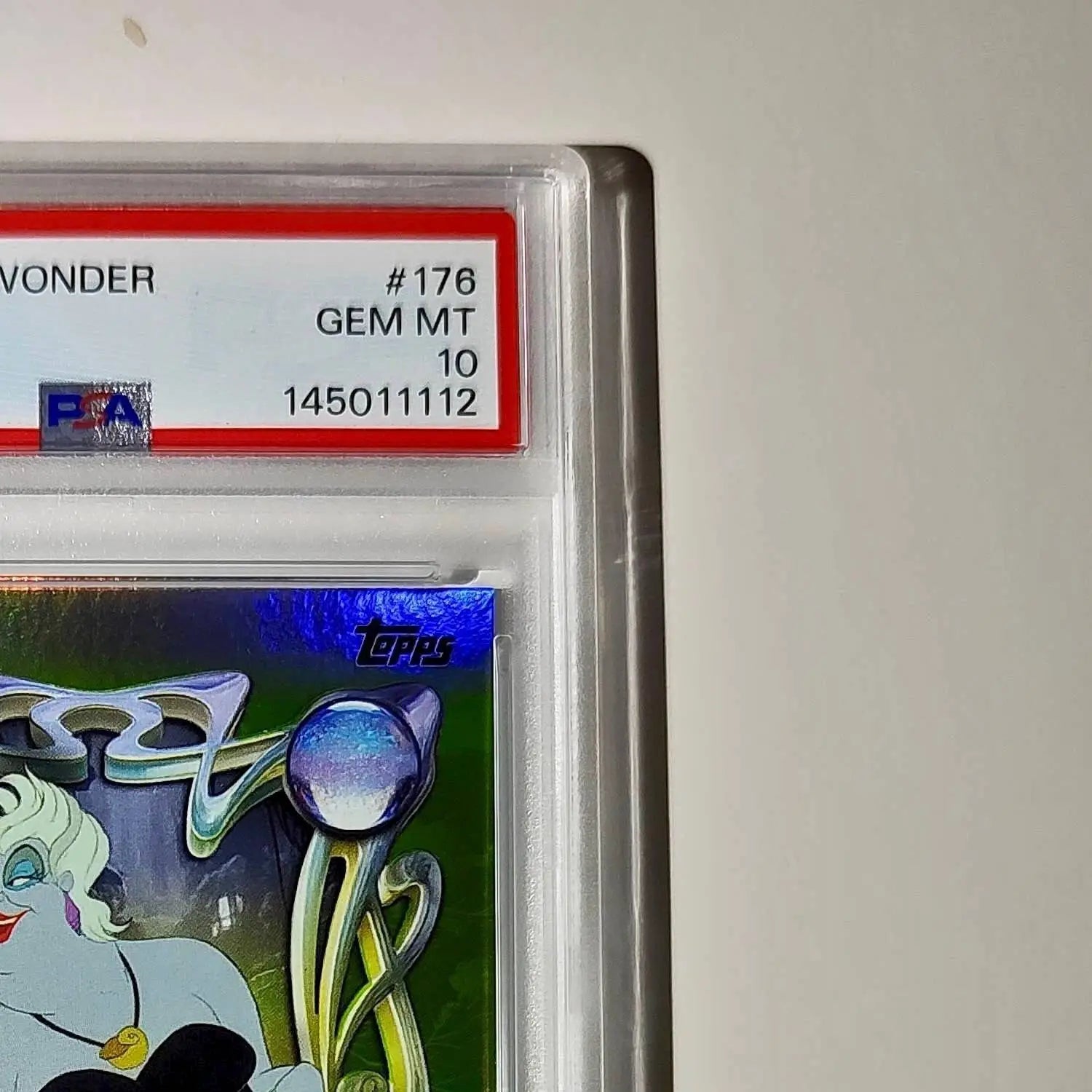 Ursula 2025 Topps Disney Wonder #176 Card The Little Mermaid PSA 10 - Non-Sports Card Single