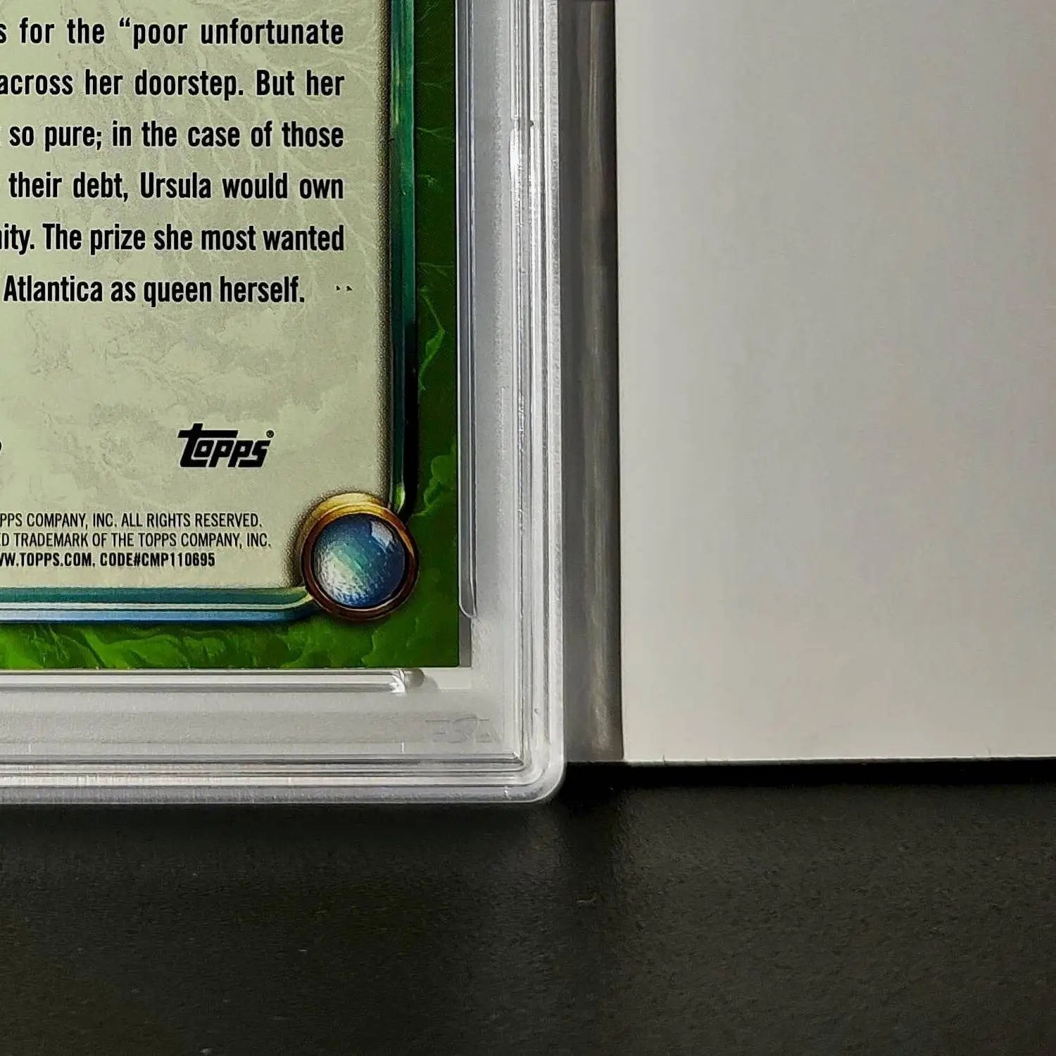 Ursula 2025 Topps Disney Wonder #176 Card The Little Mermaid PSA 7 - Non-Sports Card Single