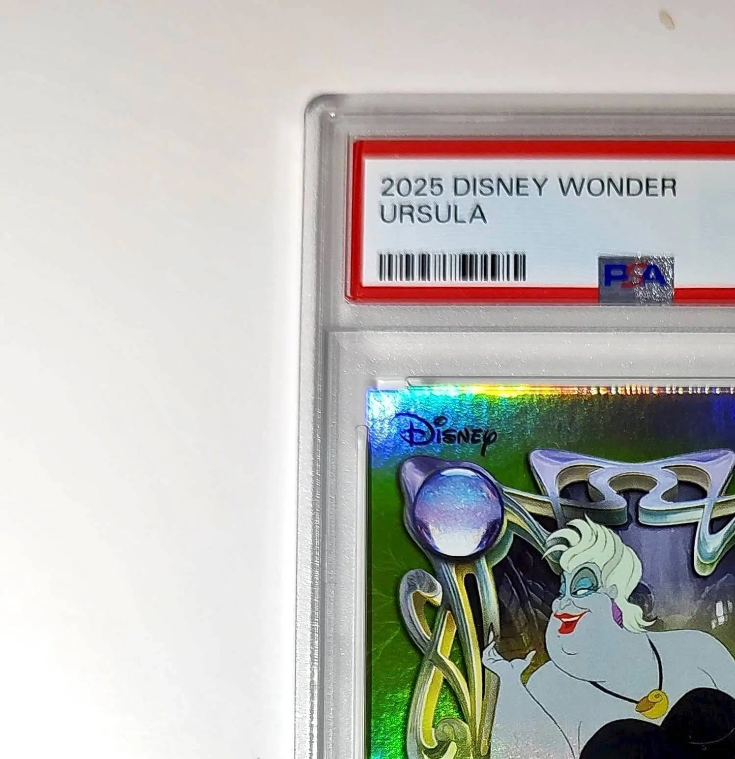Ursula 2025 Topps Disney Wonder #176 Card The Little Mermaid PSA 7 - Non-Sports Card Single