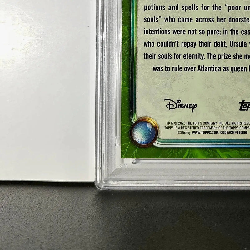 Ursula 2025 Topps Disney Wonder #176 Card The Little Mermaid PSA 7 - Non-Sports Card Single