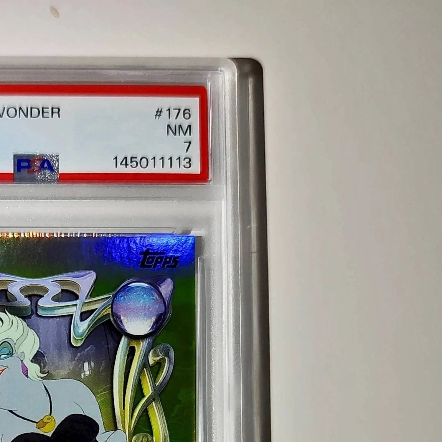 Ursula 2025 Topps Disney Wonder #176 Card The Little Mermaid PSA 7 - Non-Sports Card Single