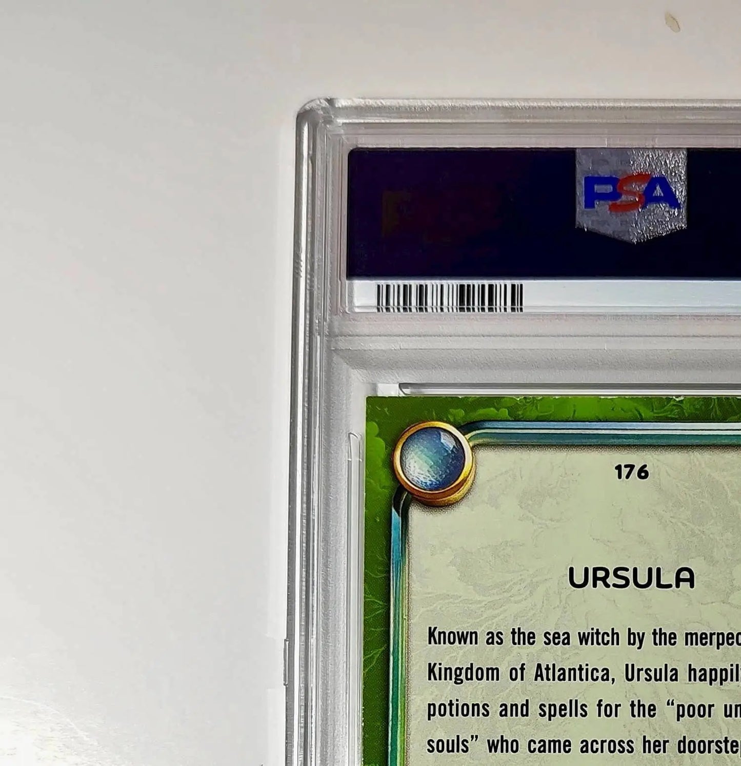 Ursula 2025 Topps Disney Wonder #176 Card The Little Mermaid PSA 7 - Non-Sports Card Single