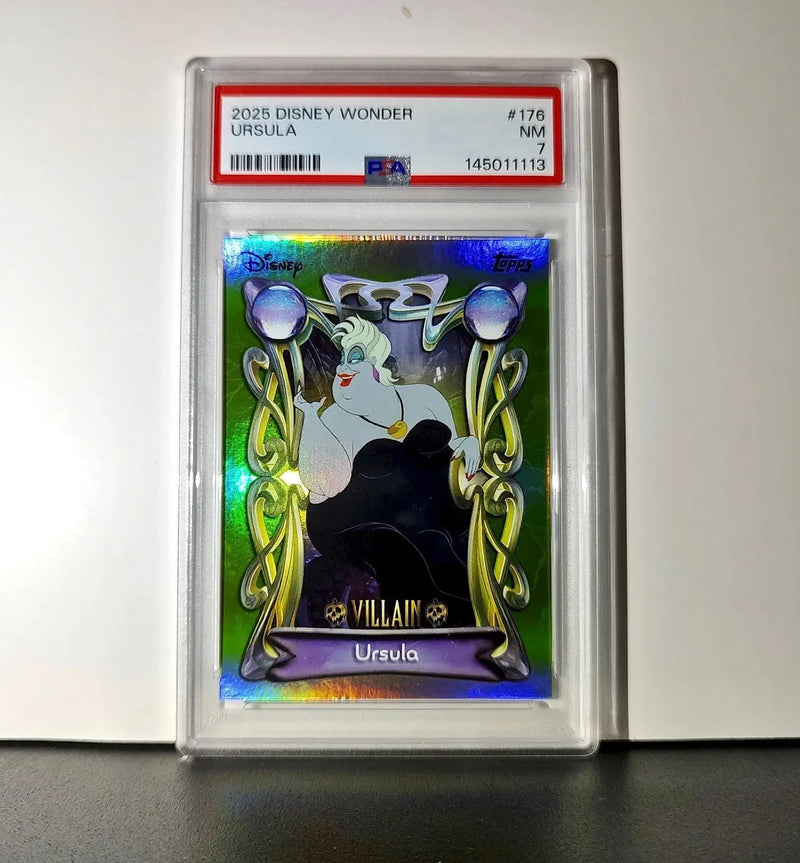 Ursula 2025 Topps Disney Wonder #176 Card The Little Mermaid PSA 7 - Non-Sports Card Single