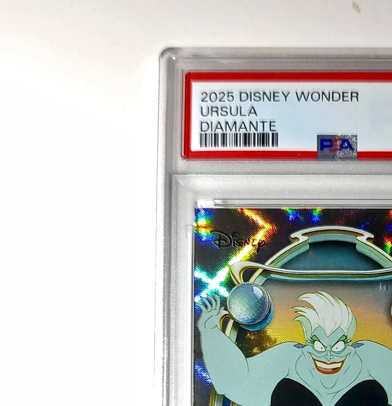 Ursula 2025 Topps Disney Wonder #41 Winter Variant Card The Little Mermaid PSA 8 - Non-Sports Card Single