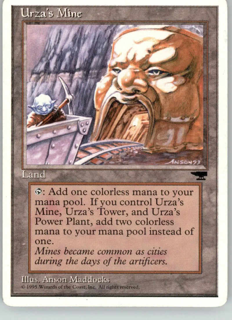 Urza’s Mine (Mouth) - Chronicles - MP Magic: The Gathering