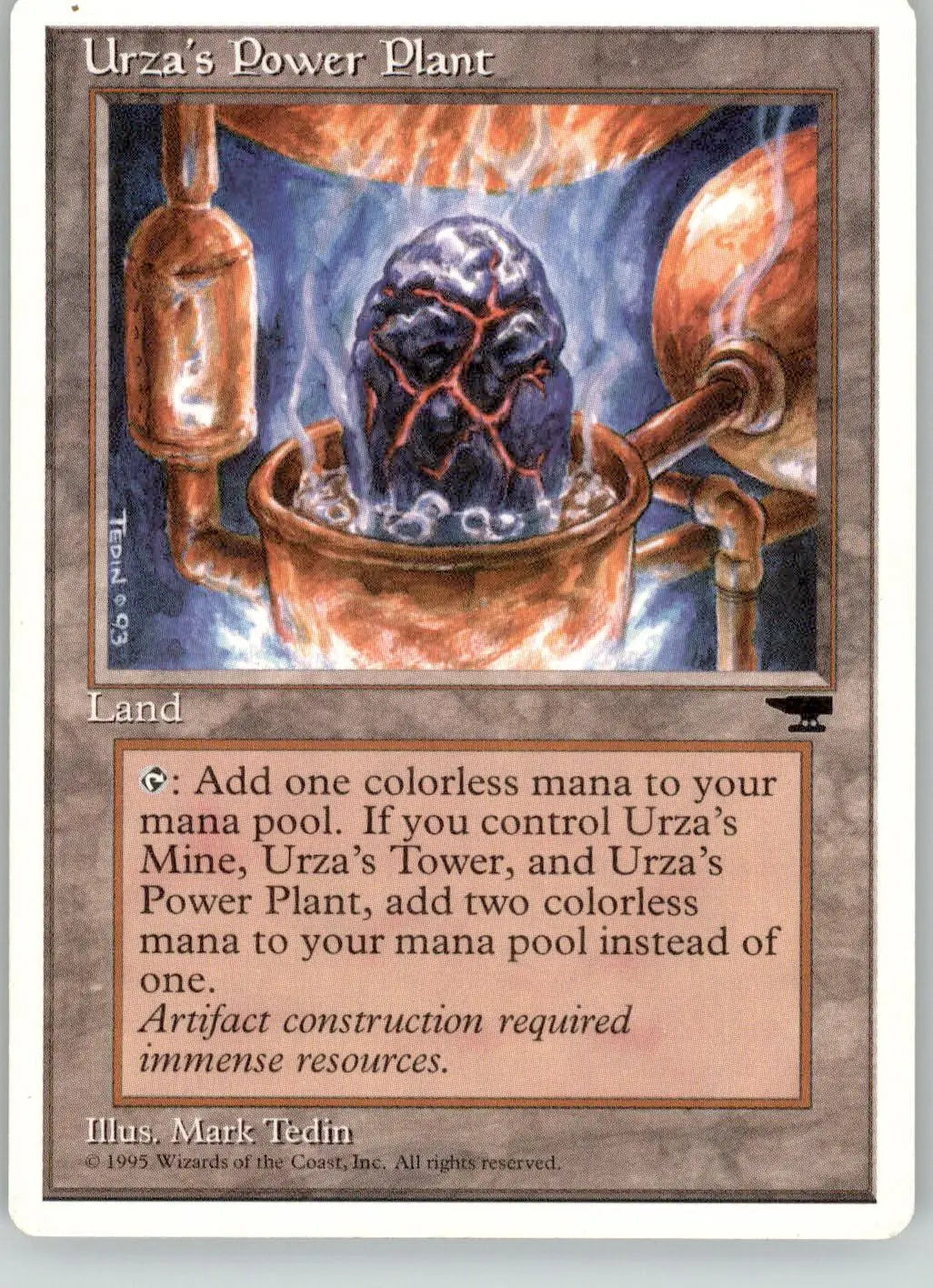 Urza’s Power Plant (Rock in Pot) - Chronicles - MP Magic: The Gathering
