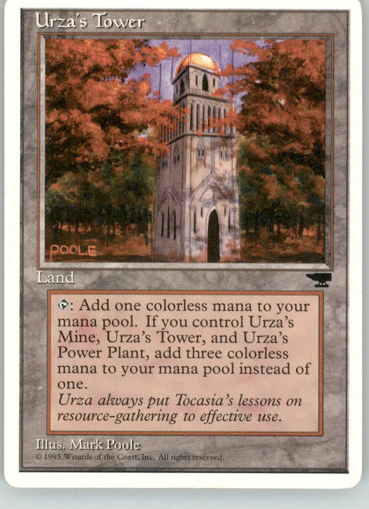 Urza’s Tower (Forest) - Chronicles - MP Magic: The Gathering - Magic Card Single