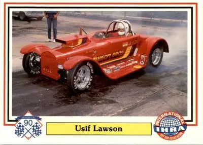 Usif Lawson - 1990 Checkered Flag IHRA - #99 - Racing - Racing Card Single