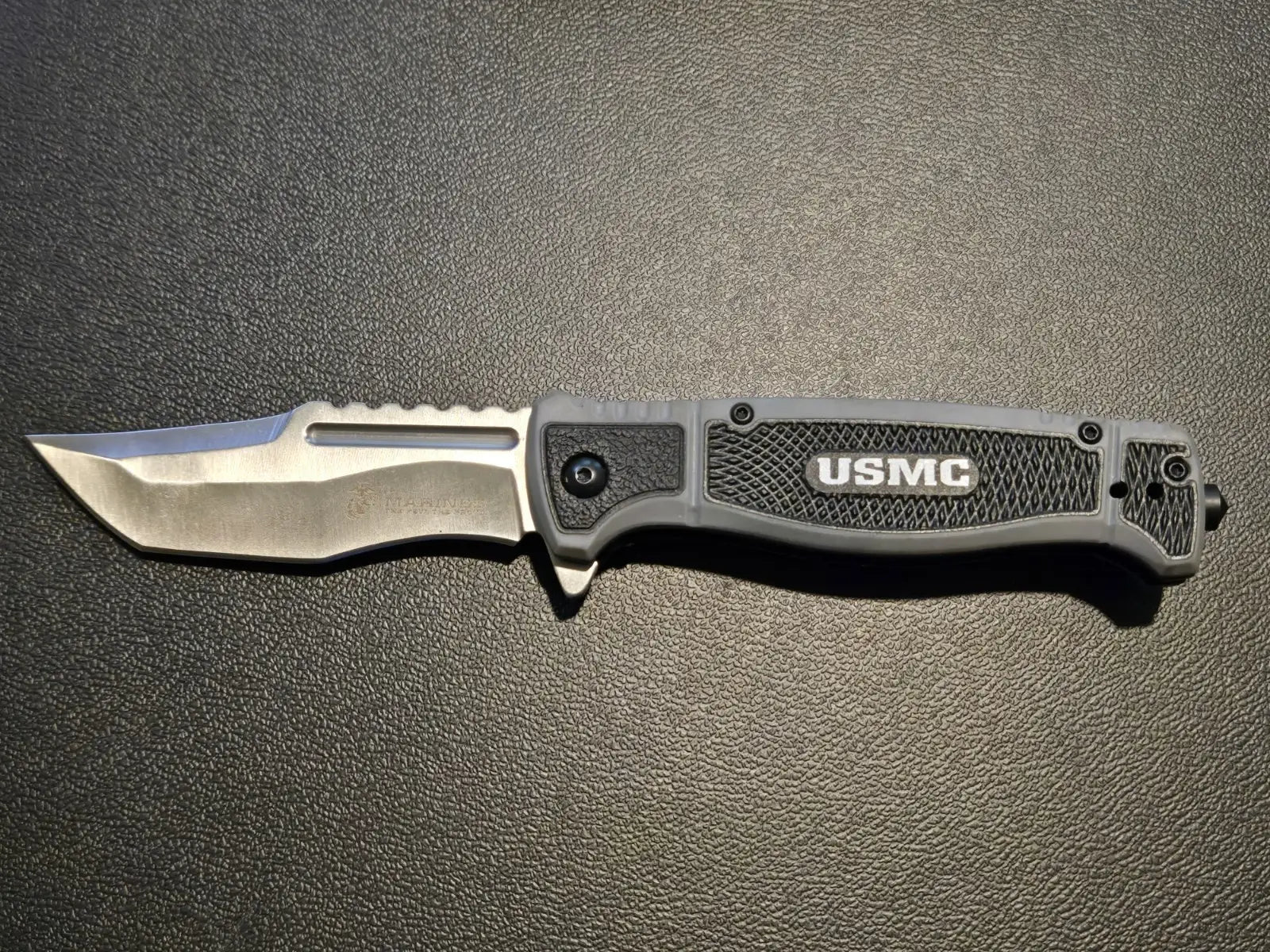 USMC Folding Pocket Knife – Marines “The Few The Proud” Logo – New in Box - Other