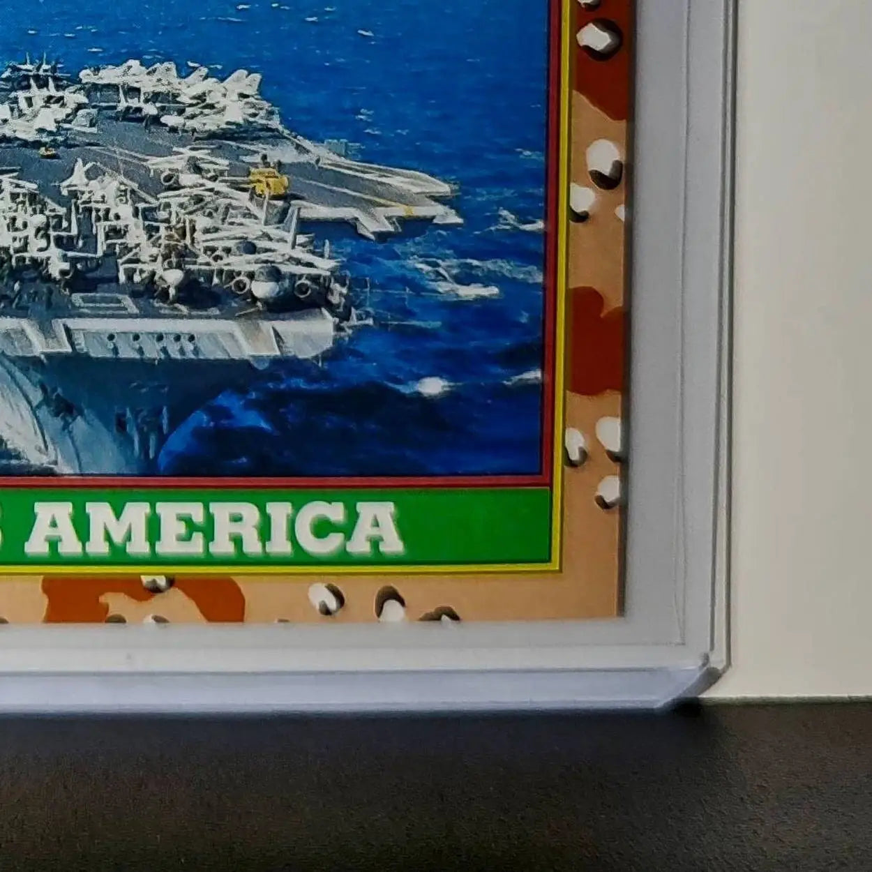 USS America 1991 Topps Desert Storm #57 Card